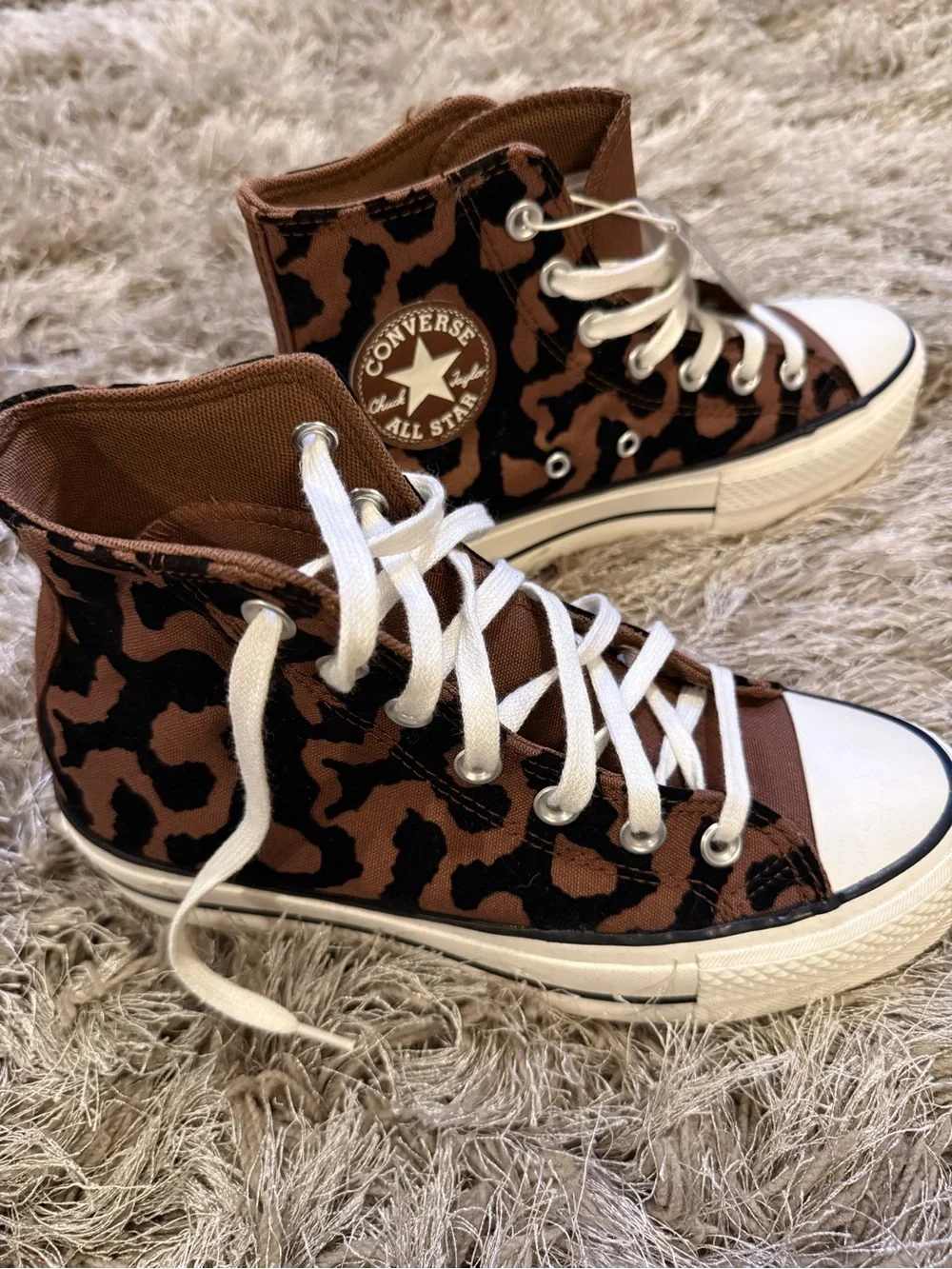 Converse Chuck Taylor Lift High Top Platform Sneaker Bear Nap - Picture 1 of 14
